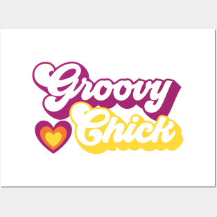 Groovy Chick Love Posters and Art